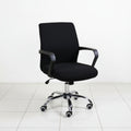 Office chair cover with elastic fit