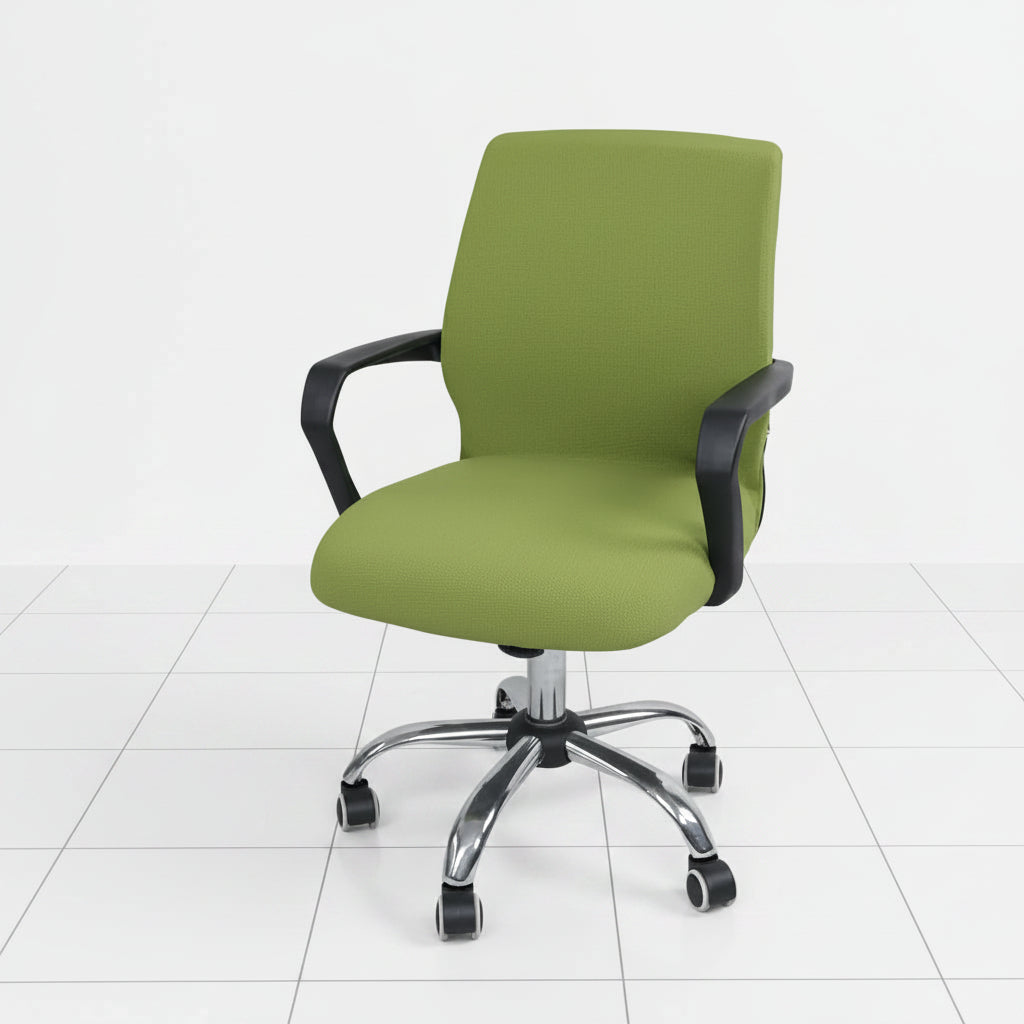 One-piece office chair cover